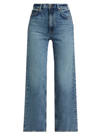 Rag & Bone Women's Shea High-rise Straight-fit Jeans In Everly