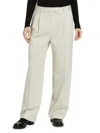 Rag & Bone Women's Marianne Ponte Striped Pants In Ivory Stripe