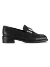 Rag & Bone Black Maxwell Loafers In Black