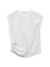 Rag & Bone Women's Mica Cropped Tank Top In White