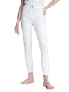 Rag & Bone Nina High Rise Ankle Skinny Jeans In White In White