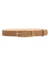 Rag & Bone Women's Rebound Suede Belt In Camel