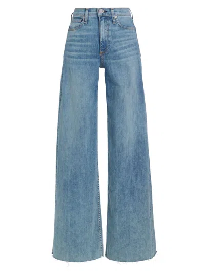 Rag & Bone Women's Sofie High-stretch Wide-leg Jeans In Whitney