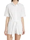 Rag & Bone Surplus Romper In White