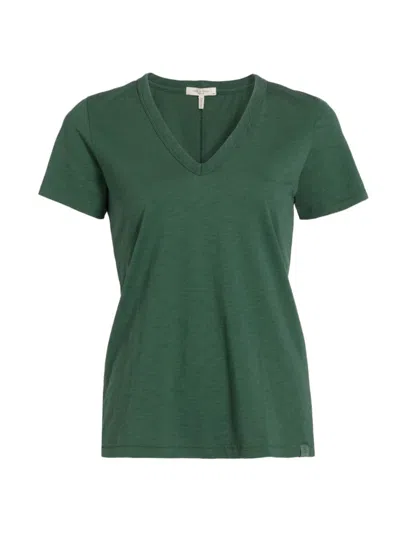 Rag & Bone Women's The Slub Cotton T-shirt In Washed Forest
