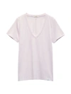 Rag & Bone Women's The Slub V-neck T-shirt In Blush