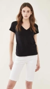 Rag & Bone Surplus Stretch Modal And Cotton-blend Jersey T-shirt In Black