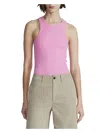 Rag & Bone The Essential Ribbed Tank Top In Pink