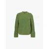 Rag & Bone Green Stassi Sweater In Green