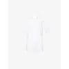 Rag & Bone Womens Wtlce Amy Lace-embroidery Cotton-poplin Shirt In White