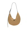 Rag & Bone Zippered Shoulder Bag In Nude