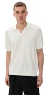 Rag & Bone Zuma Toweling Herringbone Johnny Polo Chalk