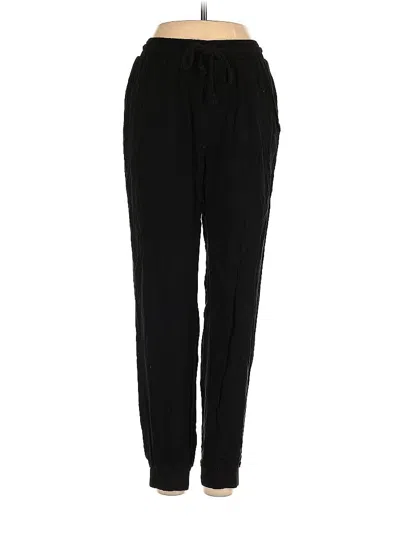Pre-owned Rag Poets Casual Pants In Black