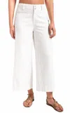 Rag Poets Turin Solid Pants In White In White