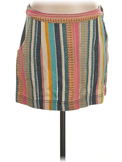 Pre-owned Raga Casual Skirt In Teal