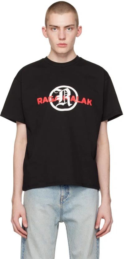 Raga Malak Black Dropout T-shirt