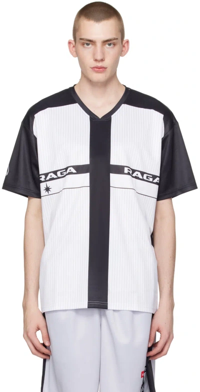 Raga Malak Ssense Exclusive Black & White T-shirt In Black/white