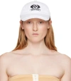 RAGA MALAK WHITE 'INNOCENT' TRUCKER CAP