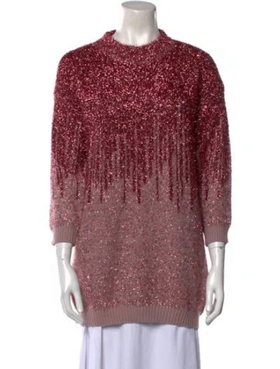 Pre-owned Raga Printed Crew Neck Sweater