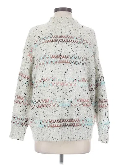 Pre-owned Raga Pullover Sweater In Silver