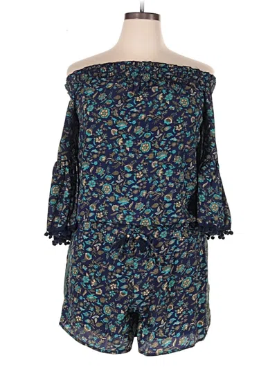 Pre-owned Raga Romper In Blue
