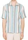 Raga Short Sleeve Button Down Shirt In Multi