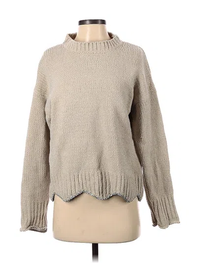 Pre-owned Raga Turtleneck Sweater In Tan