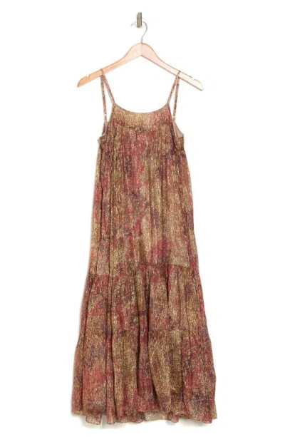 Raga Zuri Maxi Dress In Brown Multi