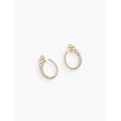 Ragbag Odette Drop Earrings In Gold