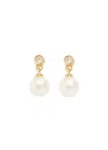 Ragbag Odile Mini 18kt Gold-plated Drop Earrings In Gold
