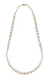 Ragbag Studio Olga Pearl Necklace In White