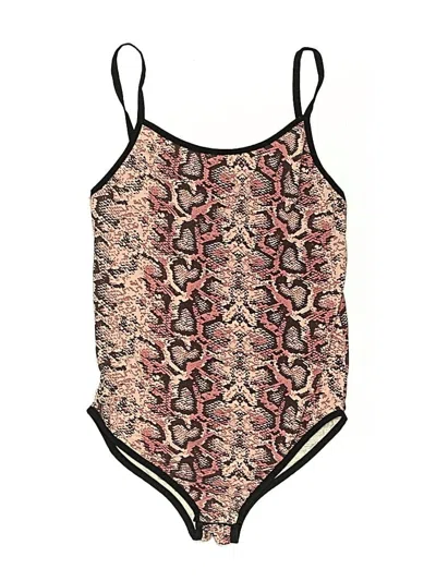Pre-owned Ragdoll La Bodysuit In Burgundy