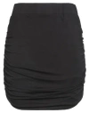 Ragdoll Woman Mini Skirt Black Size M Viscose, Elastane In Black