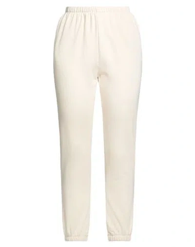 Ragdoll Woman Pants Cream Size L Cotton, Polyester, Modal
