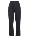 Ragdoll Woman Pants Midnight Blue Size M Cotton, Elastane In Blue