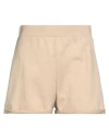 Ragdoll Woman Shorts & Bermuda Shorts Sand Size Xs Cotton In Neutral