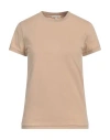 Ragdoll Woman T-shirt Beige Size L Cotton In Neutral