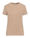 Ragdoll Woman T-shirt Beige Size L Cotton In Neutral