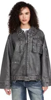 Ragged Priest Ace Jacket Black In Black