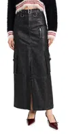 Ragged Priest Mischief Maxi Skirt Black In Black