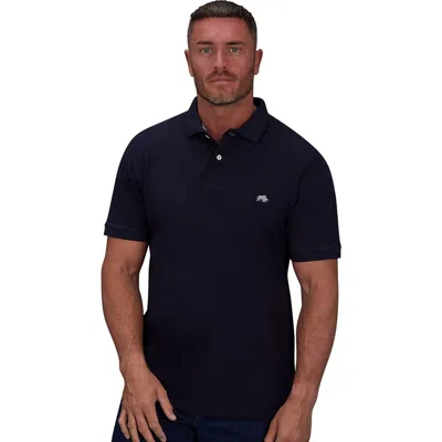 Raging Bull 100% Cotton Polo In Blue