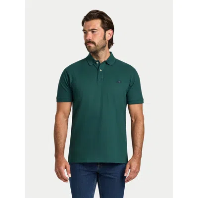 Raging Bull 100% Cotton Polo Shirt In Green