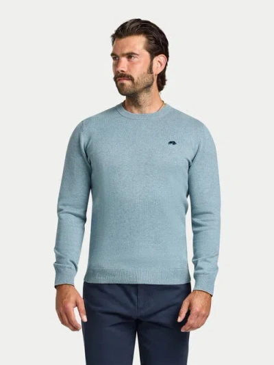 Raging Bull Classic Crew Neck Sweater In Blue