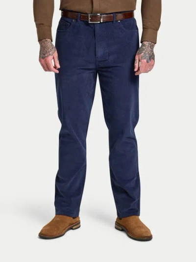 Raging Bull Corduroy Pants In Blue