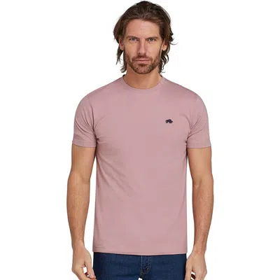 Raging Bull Cotton Blend T-shirt In Pink
