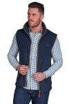 Raging Bull Fleece Gilet In Blue
