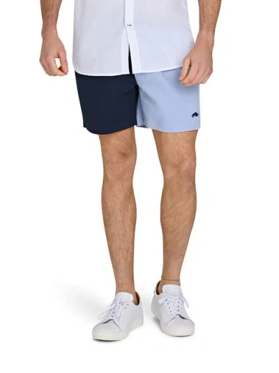 Raging Bull Harlequin Shorts In Blue