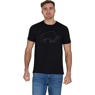 Raging Bull Highbuild T-shirt In Black