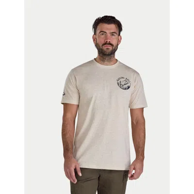 Raging Bull Mountains Printed T-shirt In Neutral