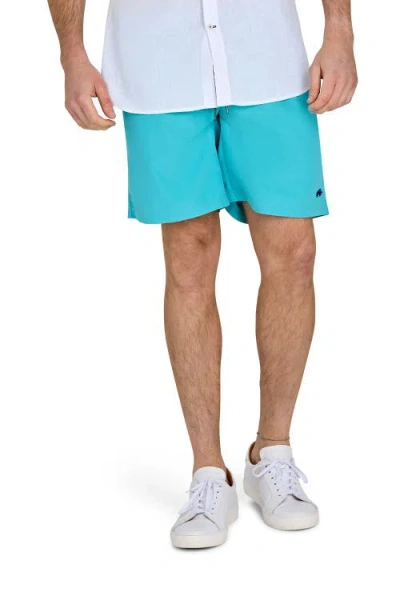 Raging Bull Swim Short In Blue